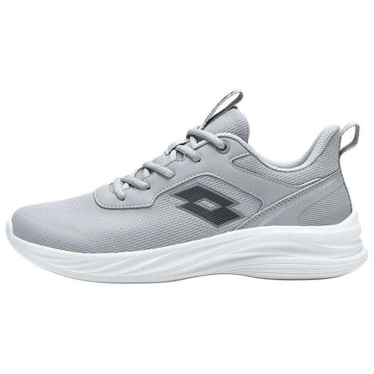 LOTTO Slip Resistant Abrasion Resistant Low top Running Shoes Men's Mist Gray