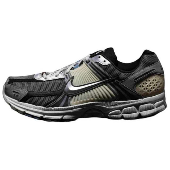 Nike Nike Zoom Vomero 5 Slip Resistant Abrasion Resistant Low top Running Shoes Unisex Gray White