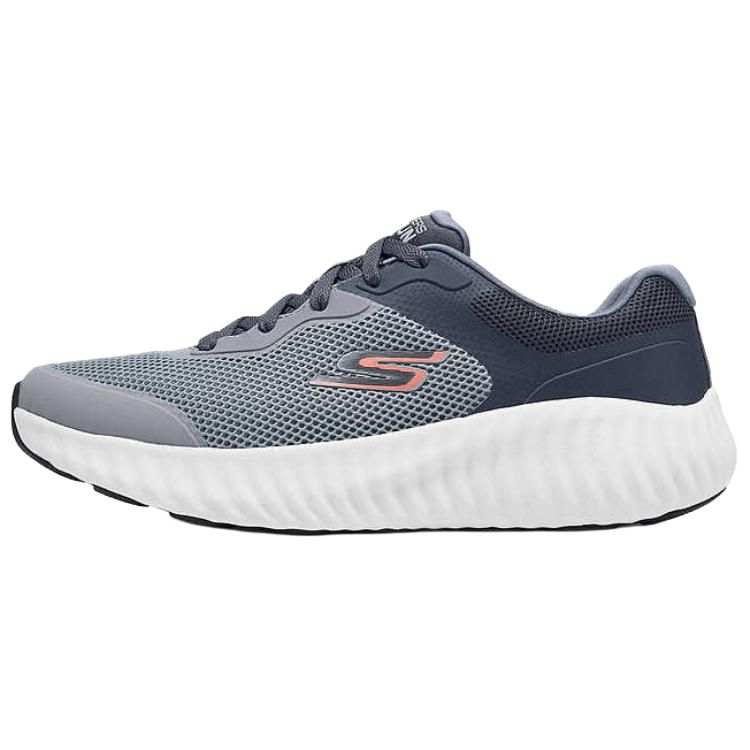 Skechers GO RUN NOW Fabric Abrasion Resistant Abrasion Resistant Low top Running Shoes Men's Gray
