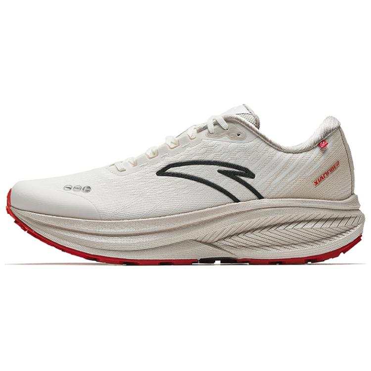 Anta Champion 3 Abrasion Resistant Coverage Rebound Low top Casual Long Distance Running Shoes Men's Beige