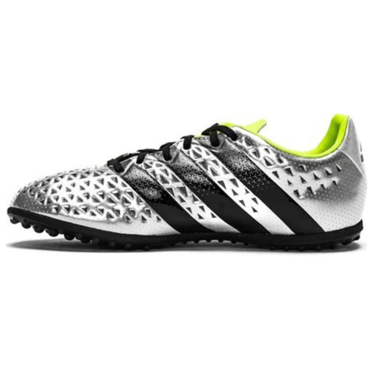 Adidas Adidas Ace 16.3 TF Turf Artificial Turf Slip Resistant Abrasion Resistant Soccer Shoes Men's Silver