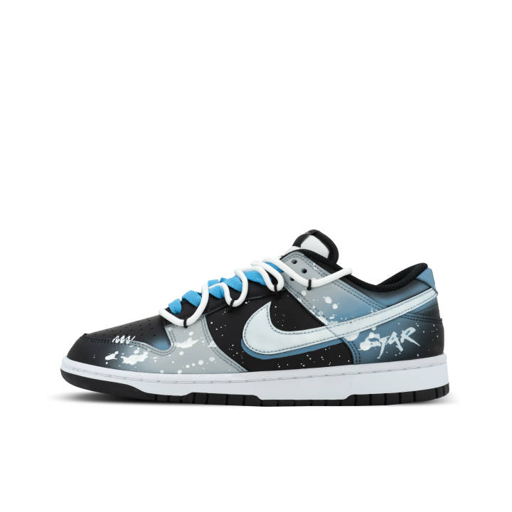 Nike Nike Dunk Orangutan Mischief XJDD Maris Sal Afterglow Low top Skateboard Shoes Unisex Black Blue