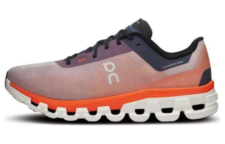 On On Cloudflow Low top Running Shoes Men's Orange Red