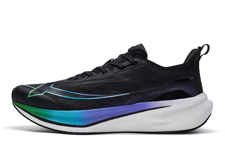 XTEP 2000km 2.0 Low top Body Injection ACE Midsole/CPU Outsole Marathon Training Race Running Shoes Men's