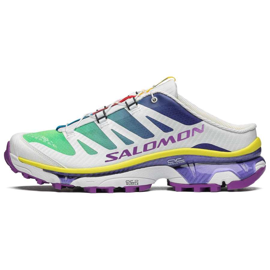 SALOMON x MM6 Maison Margiela XT 4 Low top Running Shoes Unisex Spectrum Blue