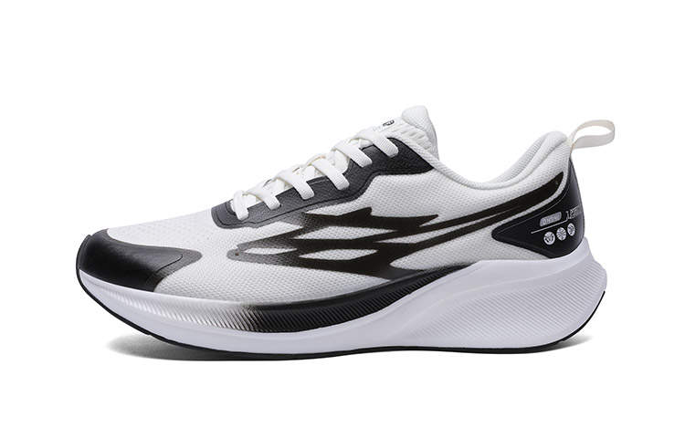 LPMX LPMX Running Shoes Men's Low Top Beige White Black
