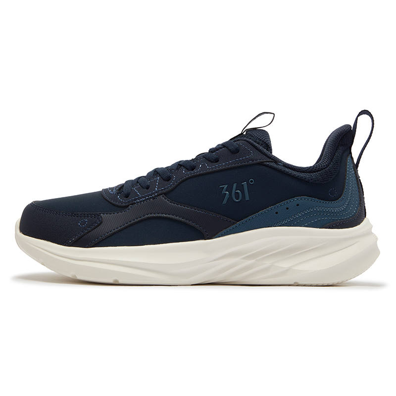 361° Non slip Lightweight Low top Casual Running Shoes Men's Blue White