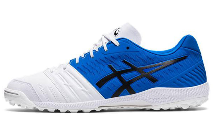 ASICS Destaque Abrasion Resistant Low top Running Shoes Men's White & Blue