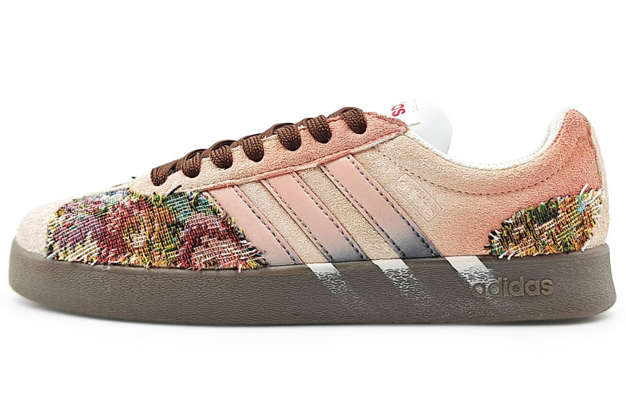 Adidas Adidas VL COURT 2.0 Cushioning, Wear Resistant Low top Skateboard Shoes Light Pink