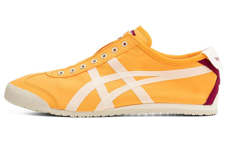 Onitsuka Tiger MEXICO 66 Abrasion Resistant Abrasion Resistant Low top Casual Running Shoes Unisex Yellow