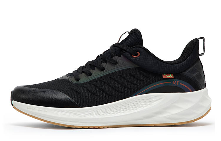 361° Rain Block 6.0 Low top Training Running Shoes Men's Black White