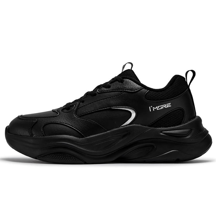 361° Croissant Bag Abrasion Resistant Thermal Low top Casual Shoes Men's Obsidian Black