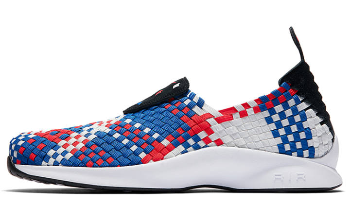 Nike Nike Air Woven Colorways Multi Color Knitted Red Blue White 'Black Rush Red Blue'