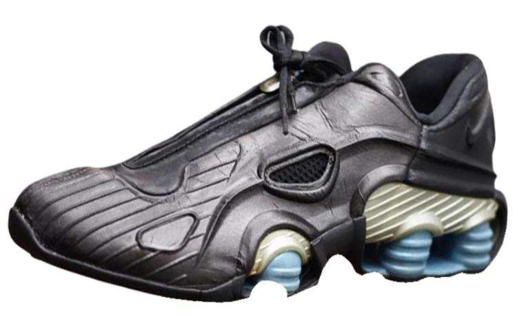 Nike Nike Athletic Shoes Cushioning Slip Resistant Abrasion Resistant Low top Running Shoes Men's Gray Blue