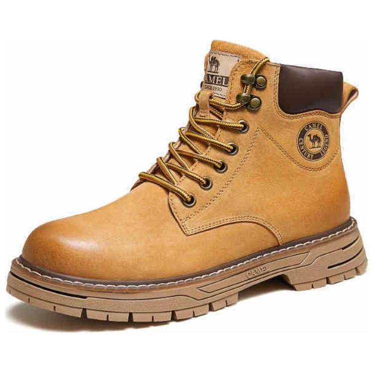 CAMEL CAMEL Combat Boots Men's Camel/Coffee