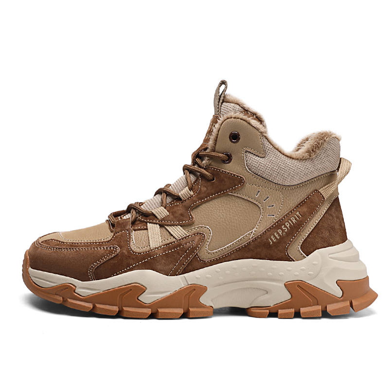 JEEP SPIRIT Short Outdoor Boots Men's Natural Deer