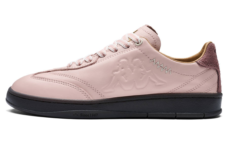 Kappa Tifo Back to Back Abrasion Resistant Low top Skateboard Shoes Women's First Peach Pink