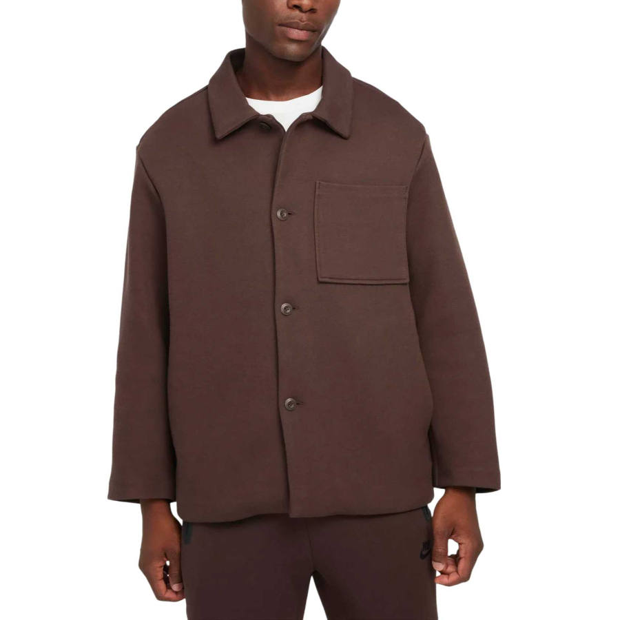 Nike Nike Fleece Tops Men's Baroque Brown/Baroque Brown Moderate