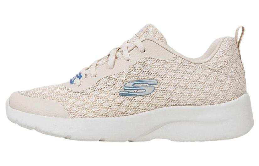 Skechers Dynamight 2.0 Low Top Sneakers 'Cream White Blue' Women's
