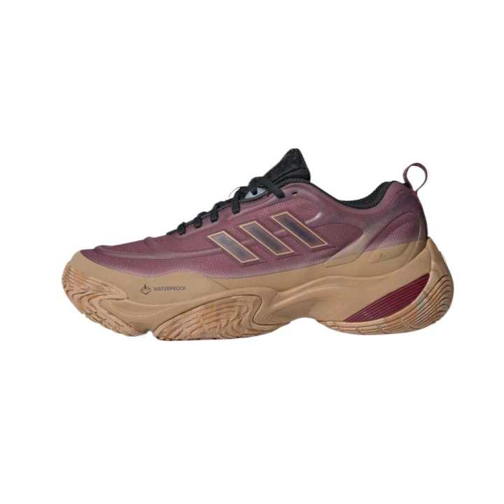 Adidas Adidas Abrasion Resistant Low top Running Shoes Unisex Dark Red