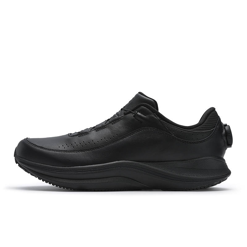 FILA BOA Textile, Leather Cushioning Low top Running Shoes Men's Black