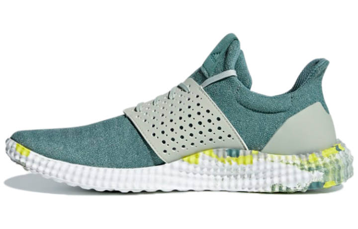 Adidas Adidas Athletics 24/7 Slip Resistant Low top Running Shoes Unisex Green Gray