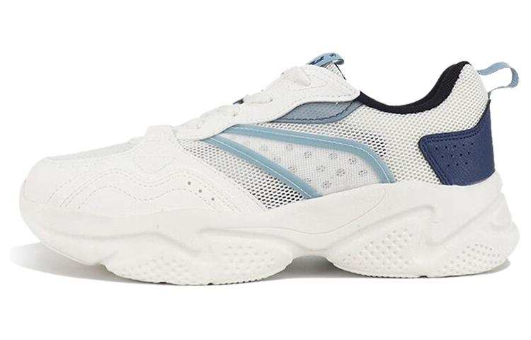 361° Cushioning, Wear Resistant Low top Running Shoes Men's White Blue