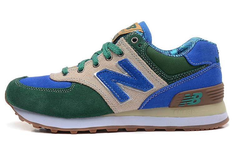 New Balance New Balance NB 574 Vintage Low top Running Shoes Unisex Blue Green