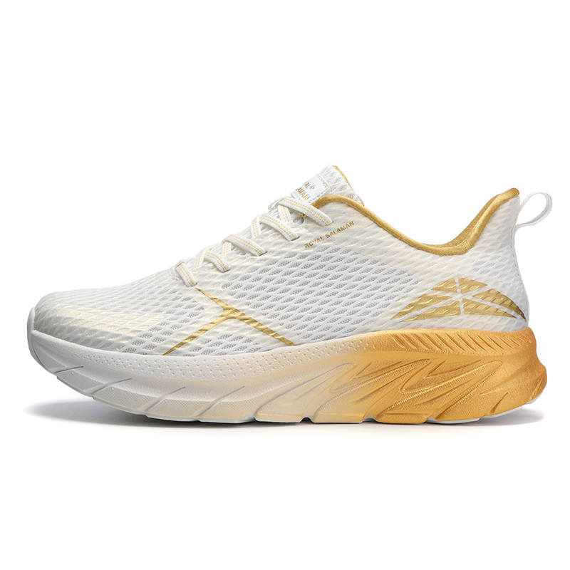 SALAMAN Low top Running Shoes Unisex White