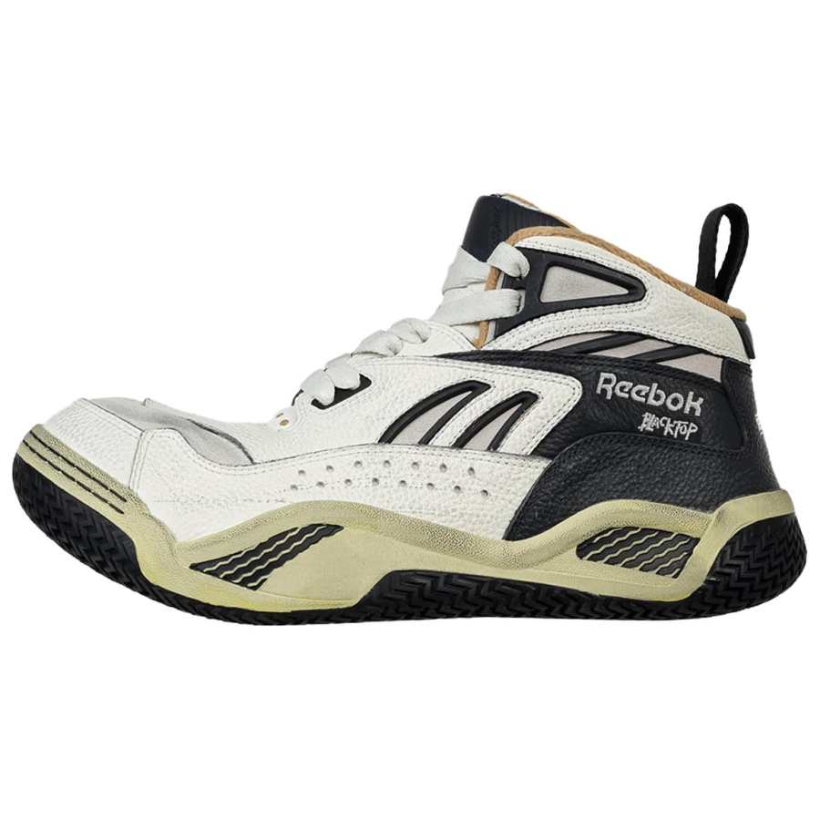 Reebok HED MAYNER x Reebok BLACK TOP Abrasion Resistant High top Casual Running Shoes Men's Black White