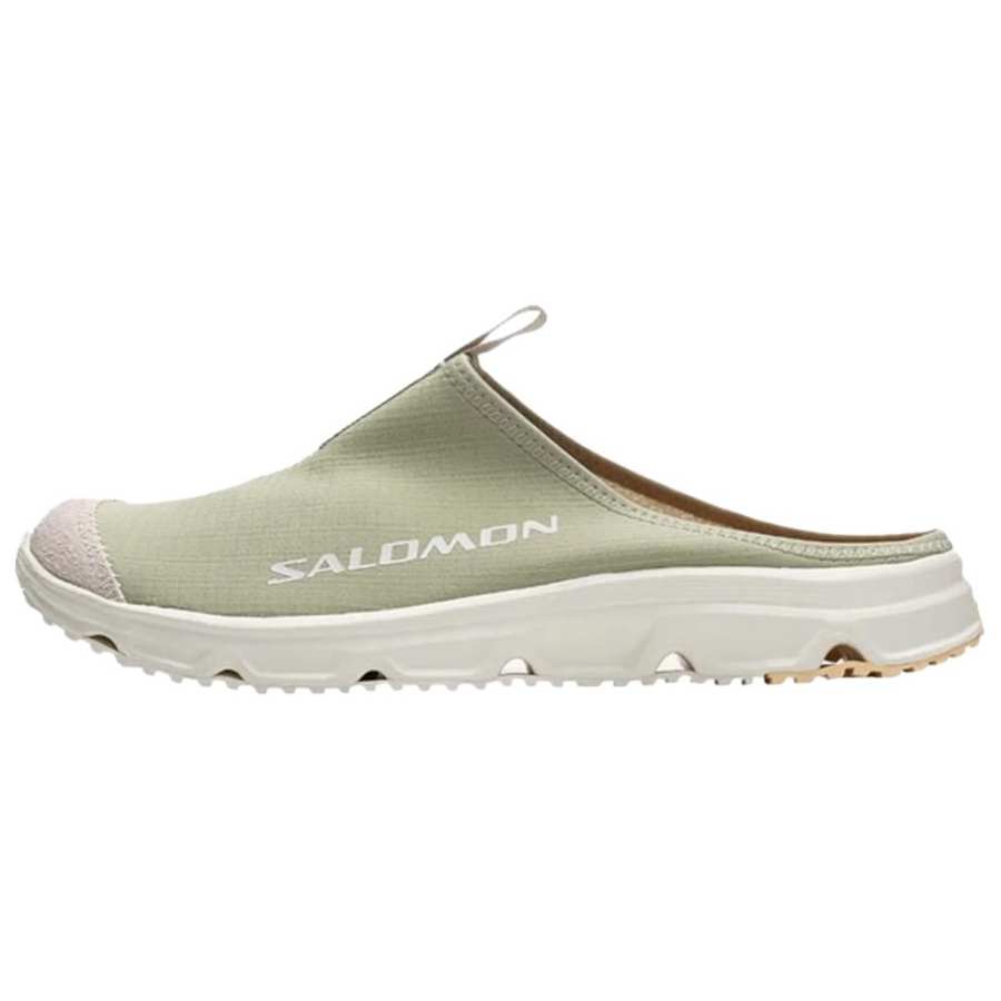 SALOMON RX Slide 3.0 Slip Resistant Closed Toe Slippers Men's Tea Brown