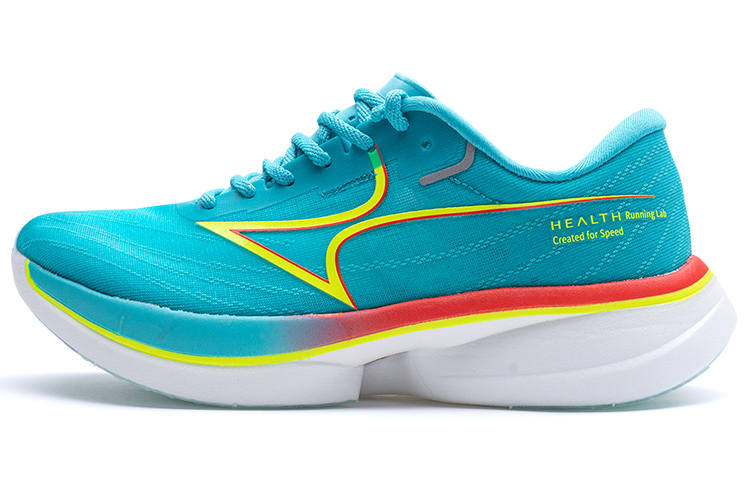 HEALTH Light Wing 001 Cushioning Rebound Lightweight Full Length Carbon Plate Running Shoes Unisex Glacier Blue