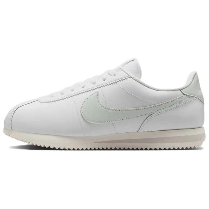 Nike Nike Cortez Leather Summit White Light Silver Women's