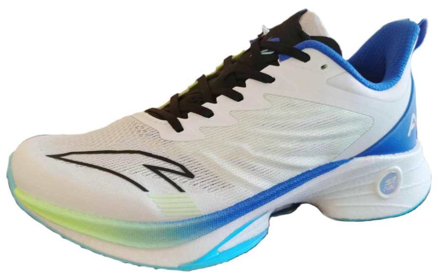 Anta MACH 3.0 Abrasion Resistant Breathable Abrasion Resistant Breathable Low top Running Shoes Men's White Blue Teal