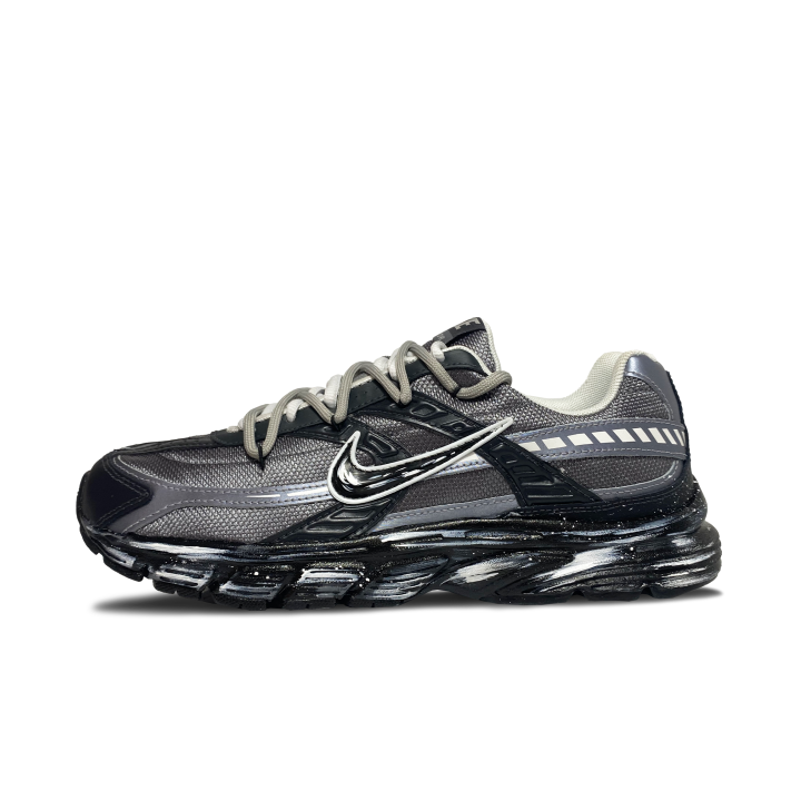 Nike Nike Initiator Mesh Abrasion Resistant Breathable Low top Running Shoes Men's Black Gray