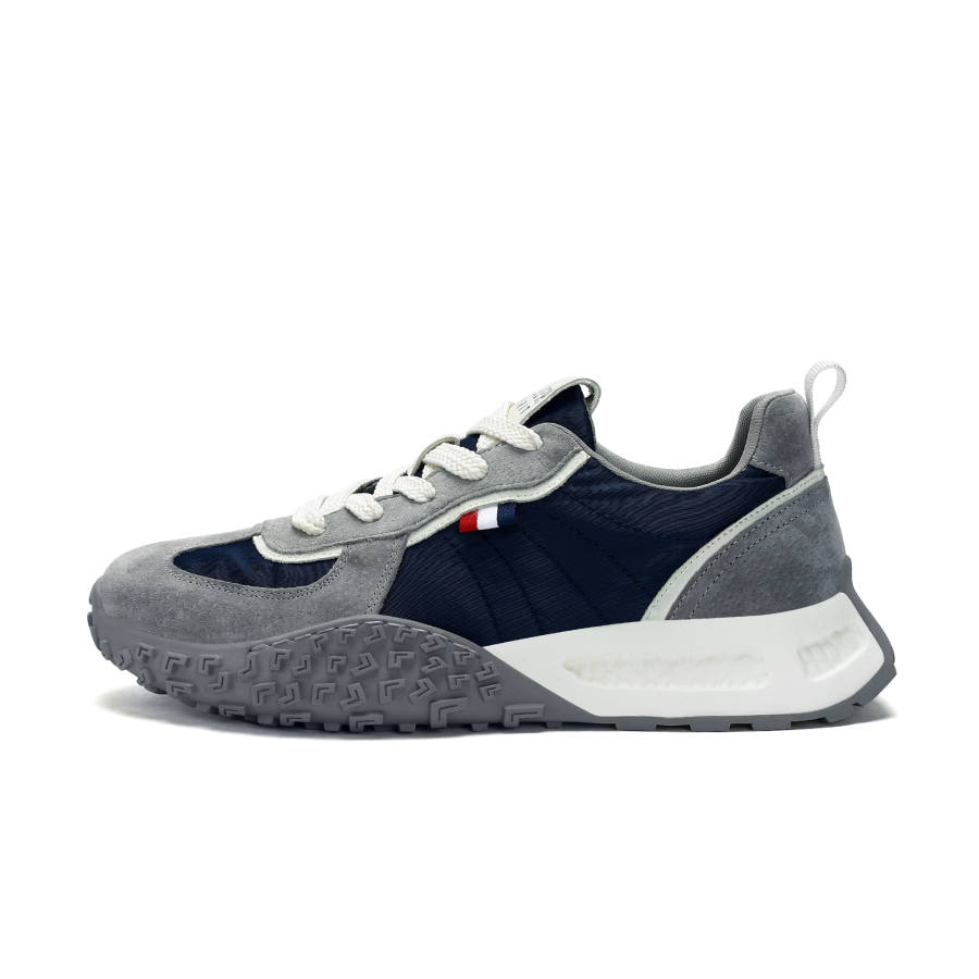JEEP SPIRIT Abrasion Resistant Lightweight Low top Casual Shoes Men's Furious Sea Blue
