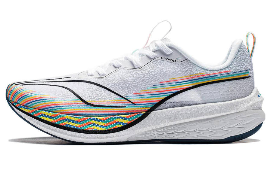 Li-Ning Li Ning Red Hare 6 Pro Versatile Cushioning Abrasion Resistant Breathable Low top Running Shoes Women's Standard White