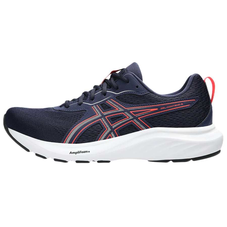 ASICS GEL CONTEND 9 Abrasion Resistant Support Low top Marathon Running Shoes Unisex Blue