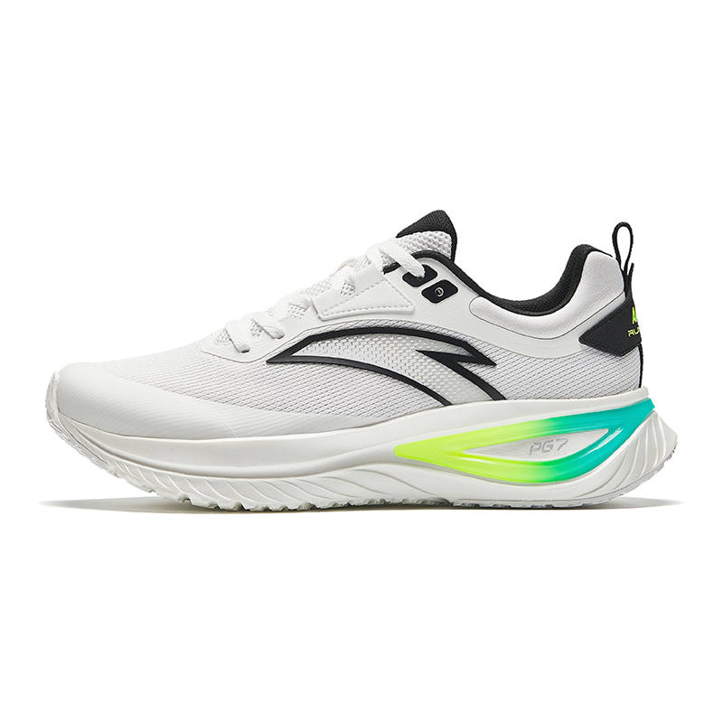Anta Travel PG7 Low top Running Shoes Men's Papyrus White Black
