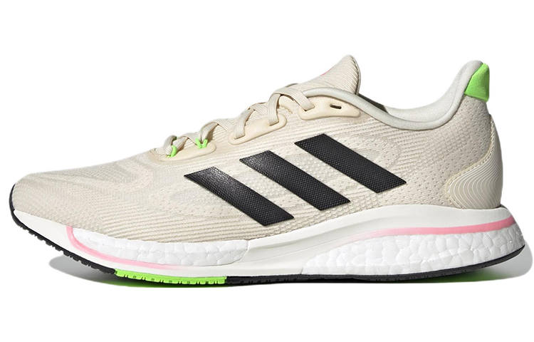 Adidas Adidas Supernova Abrasion Resistant Breathable Abrasion Resistant Breathable Low top Running Shoes Women's Beige Black