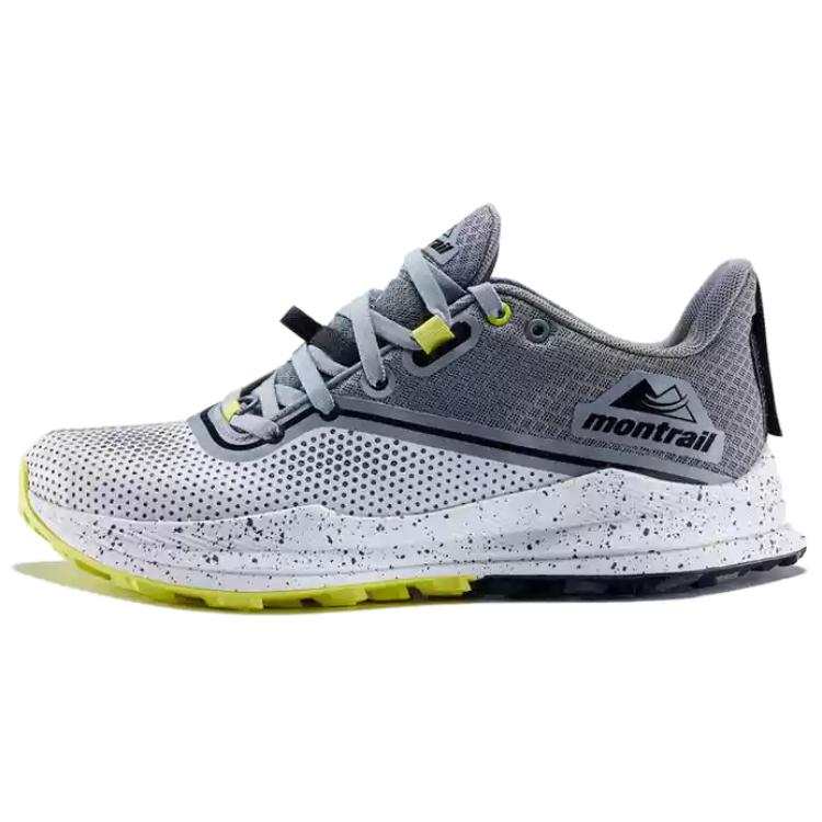 Columbia Montrail Slip Resistant Abrasion Resistant Low top Running Shoes Men's Gray