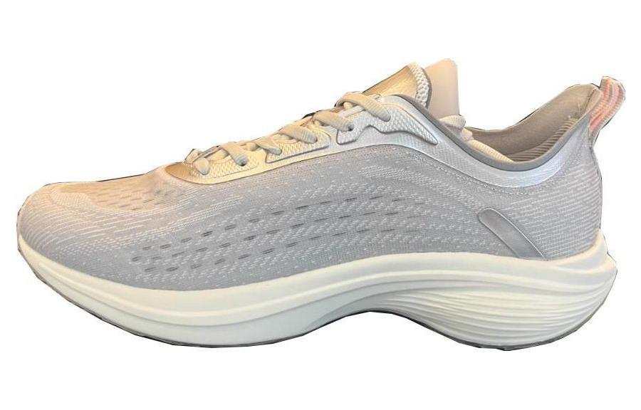Erke Strange Bullet 3.0 Cushioning Abrasion Resistant Breathable Lightweight Low top Running Shoes Men's White