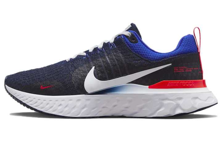 Nike Nike React Infinity Run Flyknit 3 'College Navy Bright Crimson'