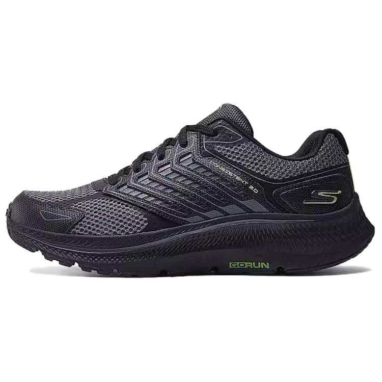 Skechers Low top Casual City Commuting Running Shoes Men's Black Gray