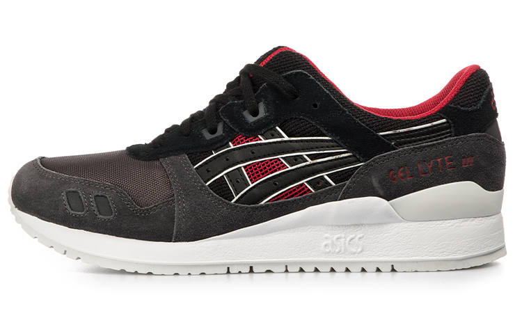 ASICS ASICS Gel Lyte Iii Dark Grey Black Red White