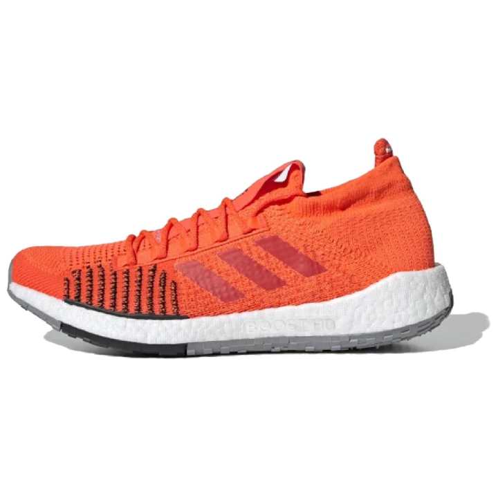 Adidas Adidas PulseBOOST Slip Resistant Lightweight Non slip Lightweight Low top Running Shoes Men's Orange