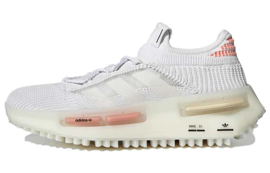 Adidas Originals NMD_S1 Wmns Adidas Originals 'White Coral Fusion' Women's
