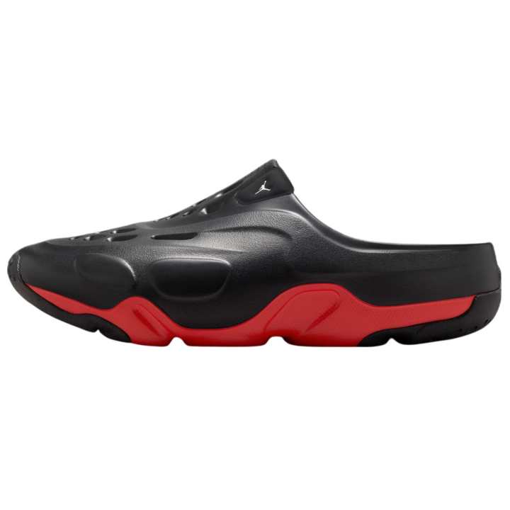 Jordan Jordan Roam Slip Resistant Closed Toe Slippers Men's Black Red