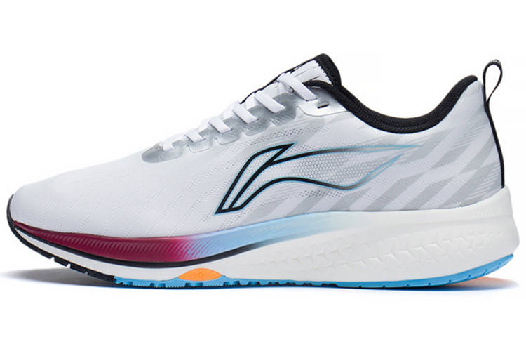 Li-Ning Li Ning Red Hare 5 Textile, Synthetic Leather Cushioning Slip Resistant Abrasion Resistant Breathable Rebound Low top
