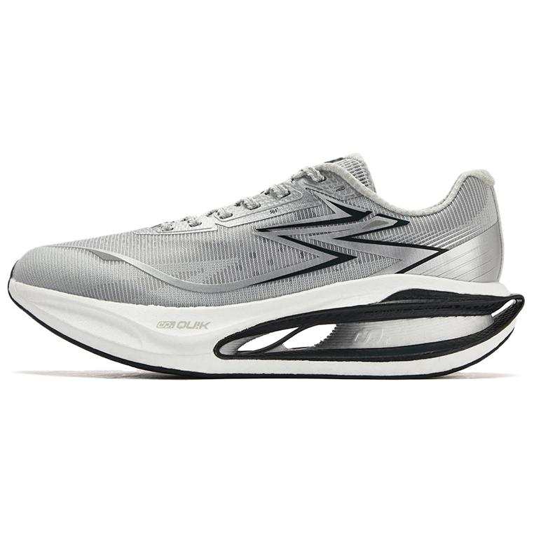 361° Style Cushioning Abrasion Resistant Breathable Low top Casual Running Shoes Men's Photon Gray Silver White